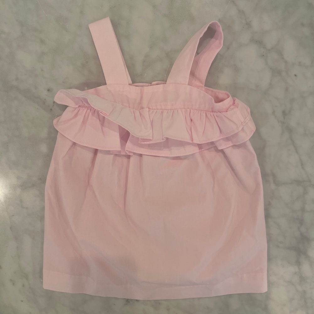 Zara Pink Ruffled Kids Dress